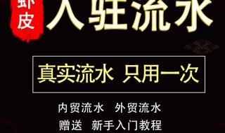 虾皮跨境电商入驻